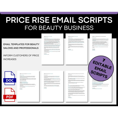 Price Increase Email...